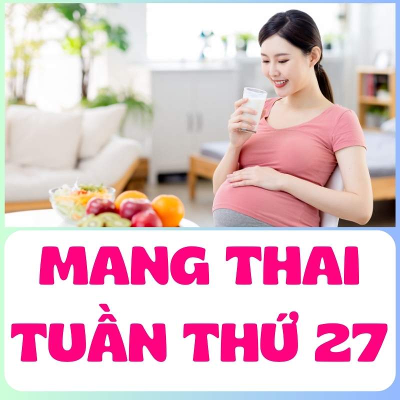 Mẹo hữu ích cho mẹ bầu mang thai tuần thứ 27